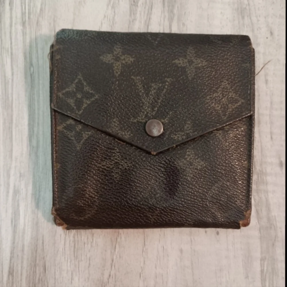 Louis Vuitton W Hook Wallet Monogram Monogram Canvas Authentic